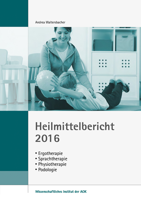 Cover der WIdO-Publikation Heilmittelbericht 2016